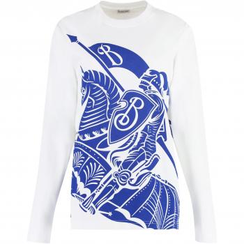 Burberry Long Sleeve White Cotton Shirt, Size 2XS – A1464