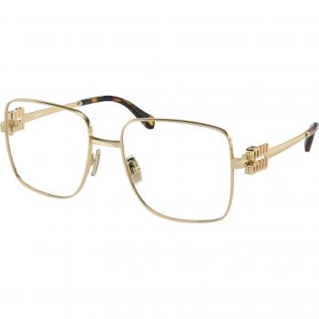 Miu Miu MU51XV ZVN1O1 Women's Eyeglasses Gold Size 54 (Frame Only)