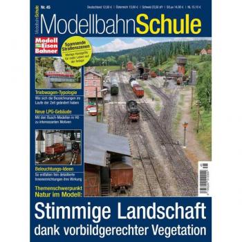 Modellbahn Schule 45-Stimmige Landschaft