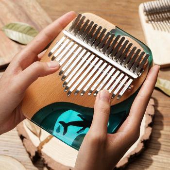 Instrumento Musical Kalimba 17 Teclas