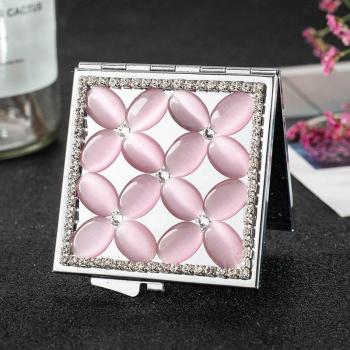 Miroir de beauté en cristal opale pour demoiselle d'honneur