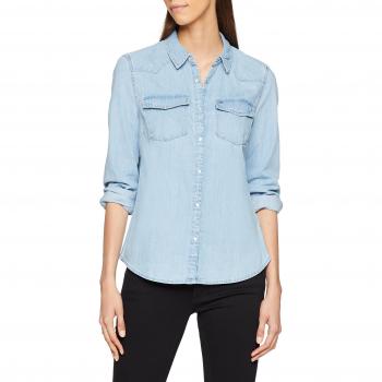 Camisa Tommy Jeans mujer azul (Saunby Light Rigid 911) mediana