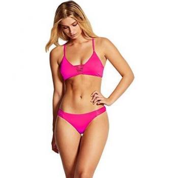 Seafolly Sport-Bikini-Oberteil Damen Pink Größe 36