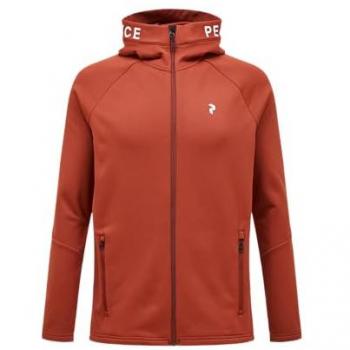 Peak Performance Rider Zip Hooded Midlayer-Jacke Herren Spiced
