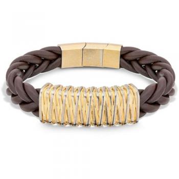 Pulsera de Cuero para Hombre Police