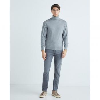 Lee Daren grijze broek met vijf zakken