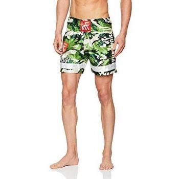 KRF Feel The Enemy Thai Boxhandschuh-Shorts in Tarnung – Herren M