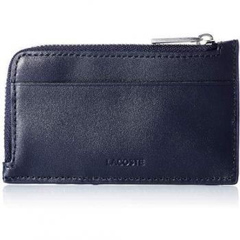 Lacoste NH1992FG-021, Accesorio de Viaje-Portatarjetas Tipo sobre para Hombre, Peacoat, Talla única