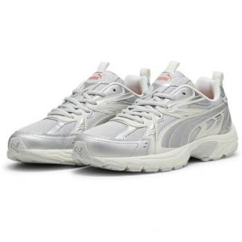 Zapatillas Puma Milenio Tech Gris Metalizado