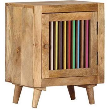 Mango Wood Bedside Cabinet 40x30x50 cm