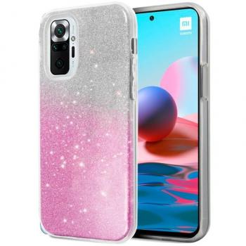 Capa Flexível Xiaomi Redmi Note 10 / Note 10s Rosa Brilhante