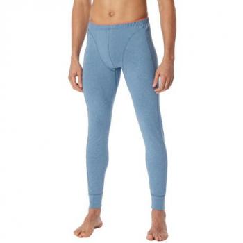 Schiesser Lange Unterhose 95/5 Herren Unterwäsche blau