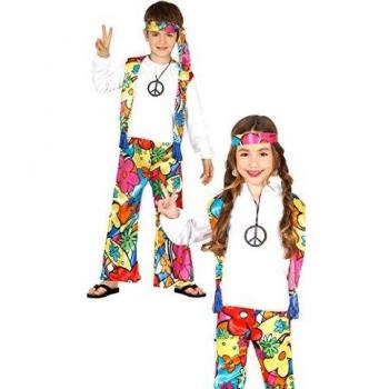 COSTUME ENFANT Hippie Mixed Age 5-6 Ans by Fiestas Guirca