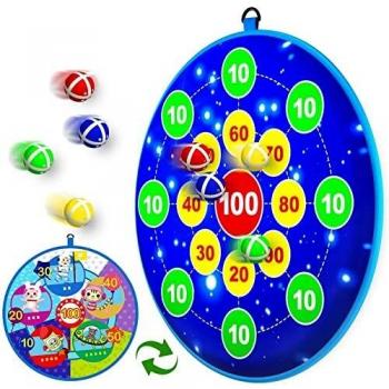 Playful Dart Ball Kit – 8 Sticky Balls, 2 Hook, 33.5 cm (For 3‑Year‑Olds)