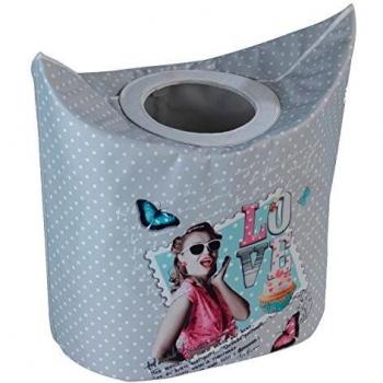 Cesta biancheria Crazy Love 57 x 54 x 33 cm