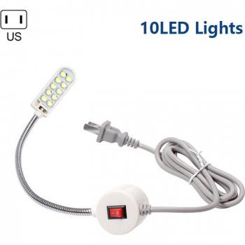 Luz Intensa Cuello de Cisne 10/20/30 para Estaciones de Costura y Talleres