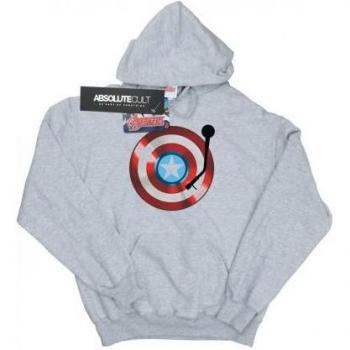 Estilo urbano de Marvel Girls: Capucha con girasol de Capitán América