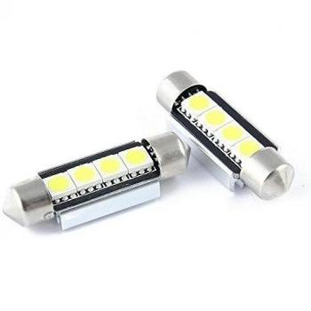 Brillo Interior 39 mm LEDS SMD con Xenón Blanco