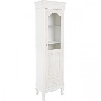 Vitrine Clorine, 1 Tür, MDF und Glas