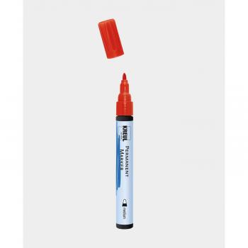 Evidenziatore Permanente Kreul 3 mm Rosso – Kit da 6
