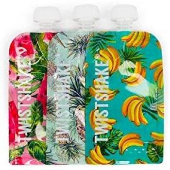 Twistshake Quetschbeutel 3 x 220 ml Fruchtpüree