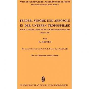 Felder, Ströme und Aerosole in der Unteren Troposphäre: Nach Untersuchungen im Hochgebirge bis 3000 m NN
