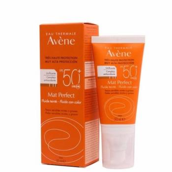 Avene Fluido Solar Mat Perfecto con Color FPS 50+ 50 ml