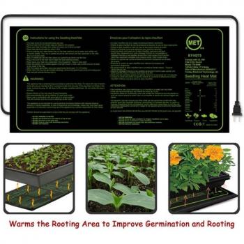 Tapis chauffant imperméable pour jardinage
