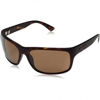 Serengeti Unisex's Polarized Eyewear, Large Frame in Satin Dark Tortoise with Brown Lens, Pistoia Design