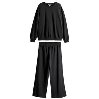 Pull Nocturne Noir + Pantalon Jogger Large