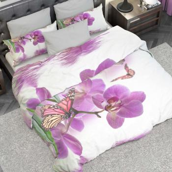 Linge de Lit Orchidées 160x190