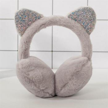 Warm Cat Ear Earmuffs for Cold Weather