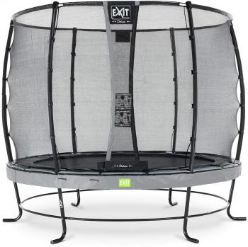 EXIT 253 cm Trampolin – Luxus‑Sicherheitsnetz, Grau