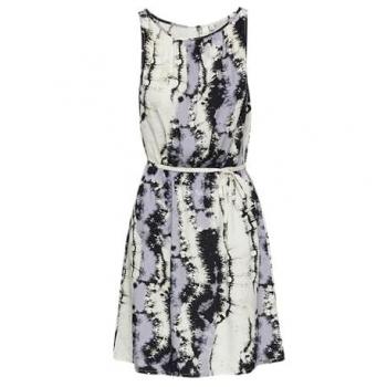 Verspieltes Cut-Out Kleid mit Bindeband