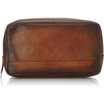 Jost Randers Kulturbeutel 22 cm in Cognac