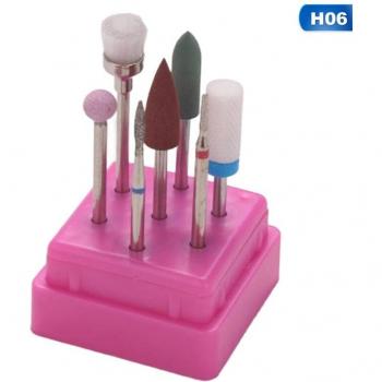 Conjunto de 7 Puntas y Cortador de Uñas