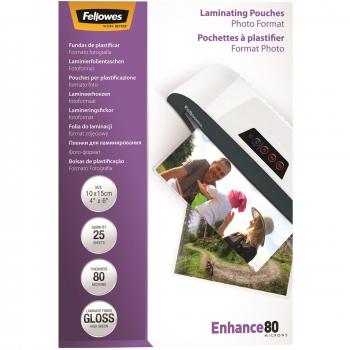 Fellowes Pochettes de Plastification 80 Microns