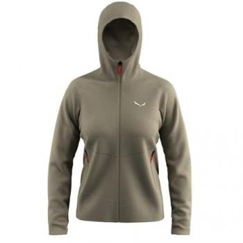 Felpa in Pile Salewa Puez Rocca PL HD W – Verde Chiaro – Taglia I42 D36