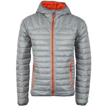 Mid Grey Marl Daunenschilder Jacke Superdry Chromatic Core, Größe M