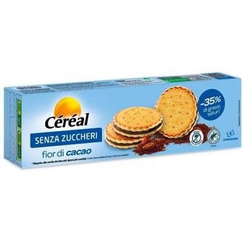 Céréal Senza Zuccheri Biscotti Fior di Cacao 185 g