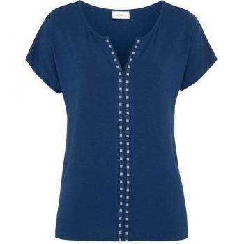 Boysen's Kurzarmshirt für Damen, gestreift und elegant