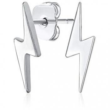 Silver Surge Zigzag Earrings
