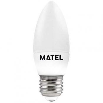 Ahorro Energético 90% Bombilla LED Vela E27 8W