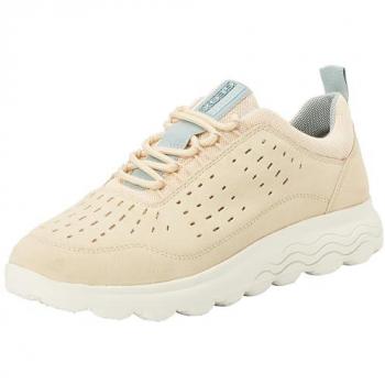 Baskets basses Geox Spherica Beige Femme