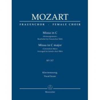 Partitions classique BARENREITER MOZART W.A.