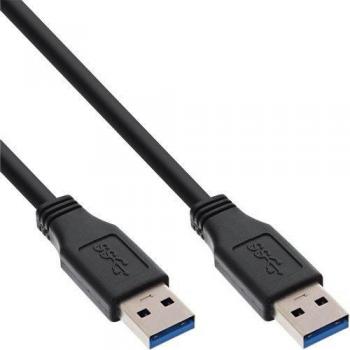 Cable USB 3.1 Gen 1 A/A 1 m Negro