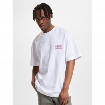 Jack & Jones Herren‑Oversize Shirt „Santorini Back“ – Jersey, Regular Fit – XXL – Weiß