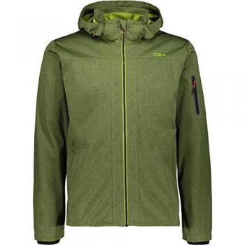 Wind‑ und wasserabweisende Softshell Jacke Herren – CMP Modell 39A5027M, Cactus Melange