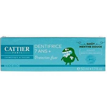 CATTIER DENTIFRICE 7ANS GOUT MENTHE DOUCE 50ML