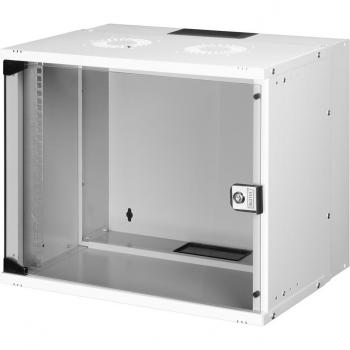 Armario de red ASSMANN Soho Pro 19” 460×540×400 mm con puerta de vidrio gris